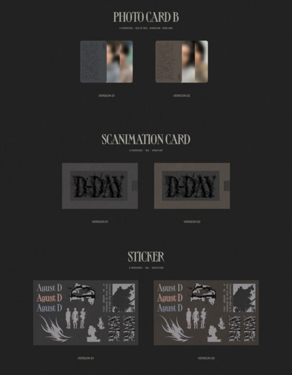 ALBUM D-DAY "SUGA" - Imagen 5