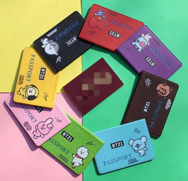 PORTA PASAPORTE BT21 - Imagen 2