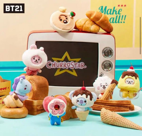 LLAVEROS BABY POSTRE BT21