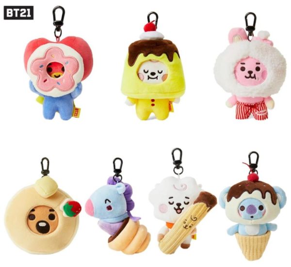 LLAVEROS BABY POSTRE BT21 - Imagen 2