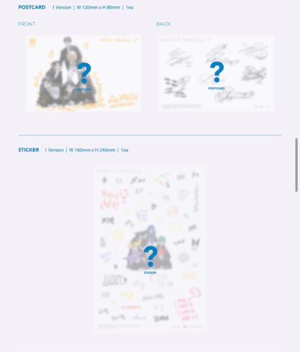 ALBUM MAP OF THE SOUL 7 "BTS" - Imagen 4