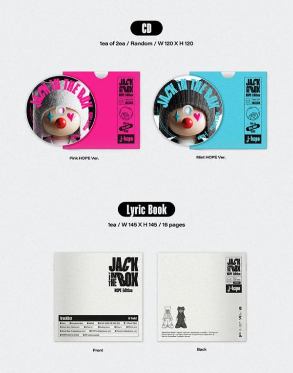 ALBUM JACK IN THE BOX "J HOPE" - Imagen 6