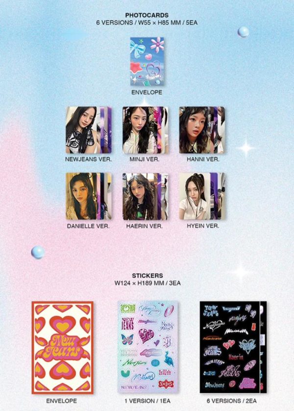 ALBUM "GET UP" BUNNY BEACH BAG VER. (NEW JEANS) - Imagen 5