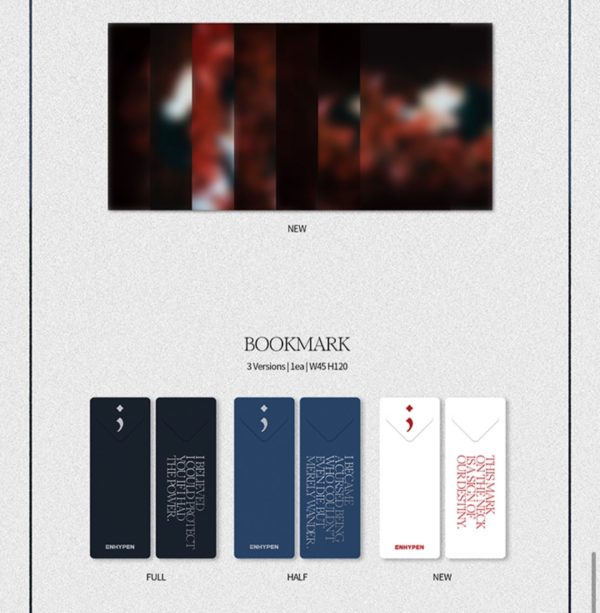 ENHYPEN - ALBUM DARK BLOOD (ALBUM + REGALOS DE PREVENTA) - Imagen 3
