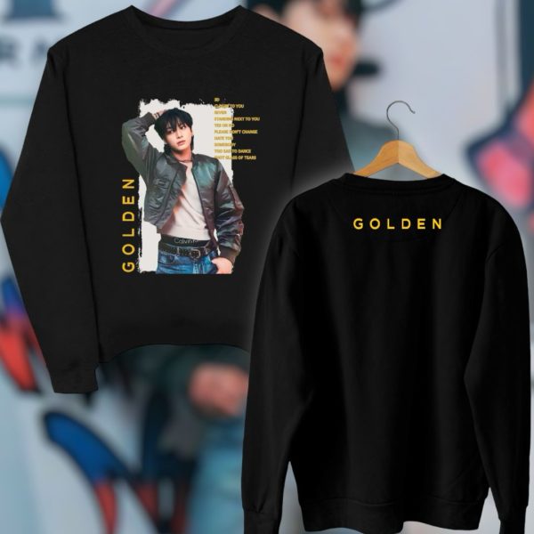 COLECCION JUNGKOOK GOLDEN POLERON & POLERA - Imagen 3