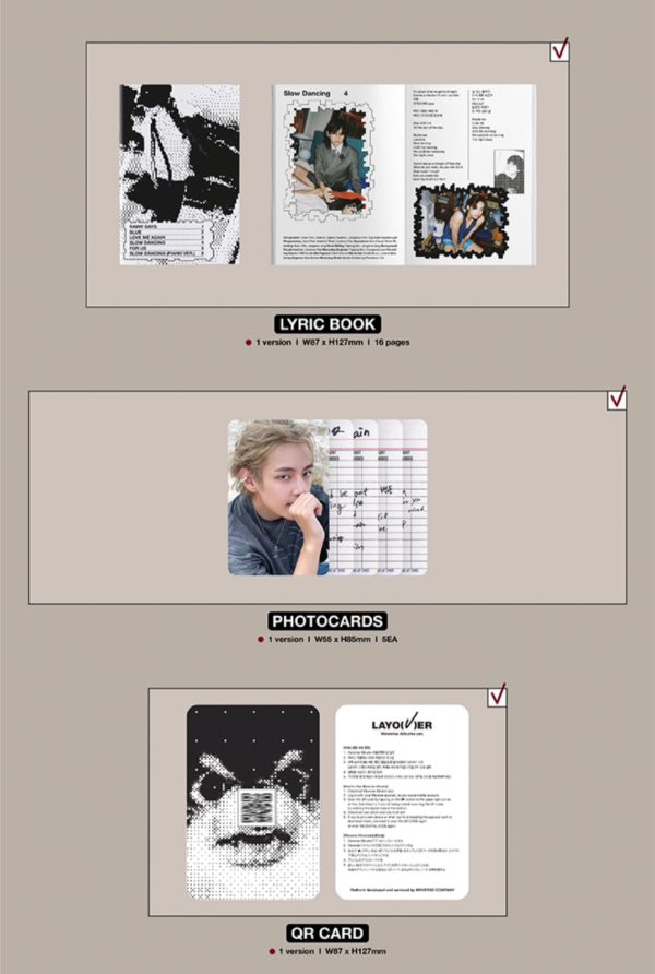 ALBUM LAYOVER WEVERSE ver. - Imagen 3