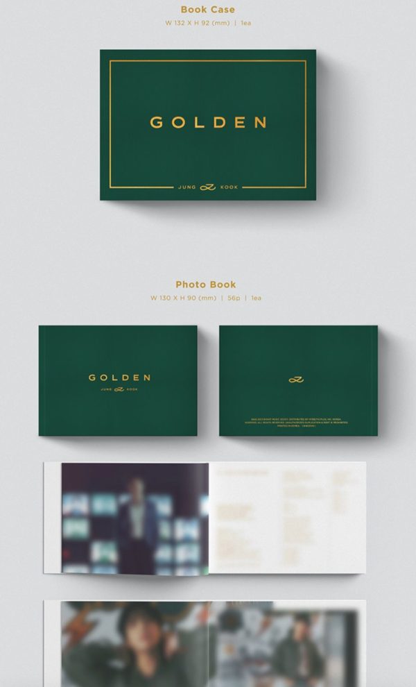 ALBUM GOLDEN WEVERSE ver. - Imagen 3