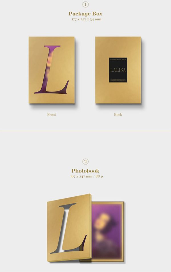ALBUM FIRST SINGLE LALISA "LISA BLACK PINK" - Imagen 5