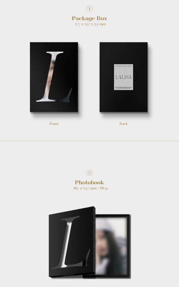ALBUM FIRST SINGLE LALISA "LISA BLACK PINK" - Imagen 6