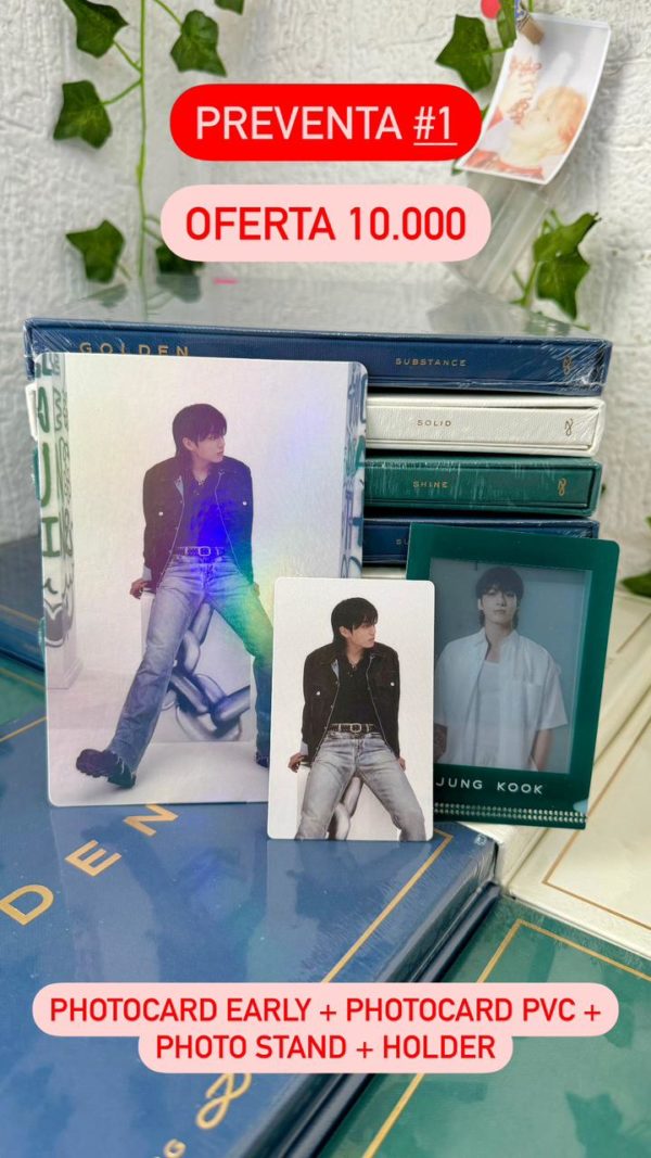 SET DE PREVENTAS GOLDEN "JUNGKOOK" - Imagen 2