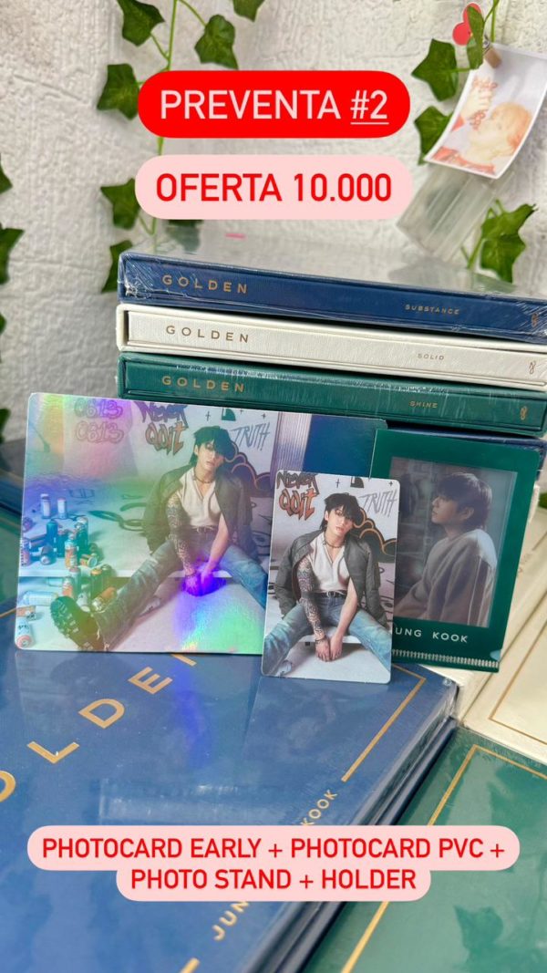 SET DE PREVENTAS GOLDEN "JUNGKOOK"