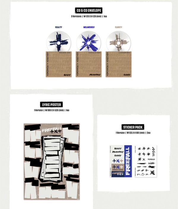 ALBUM THE NAME CHAPTER: FREEFALL "TXT" - Imagen 4