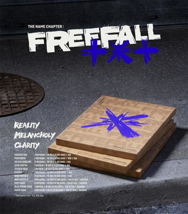 ALBUM THE NAME CHAPTER: FREEFALL "TXT" - Imagen 2