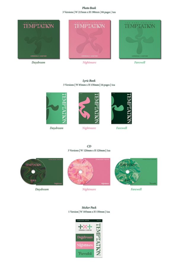 ALBUM THE NAME CHAPTER TEMPTATION "TXT" - Imagen 3