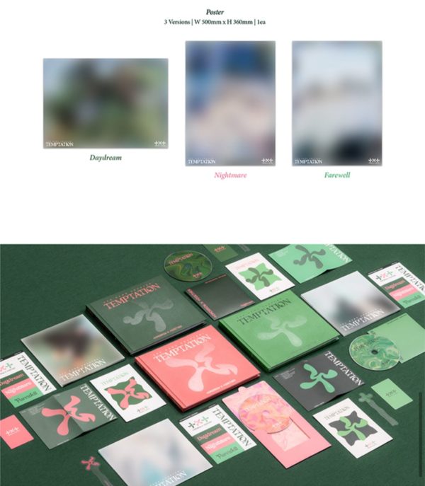 ALBUM THE NAME CHAPTER TEMPTATION "TXT" - Imagen 5