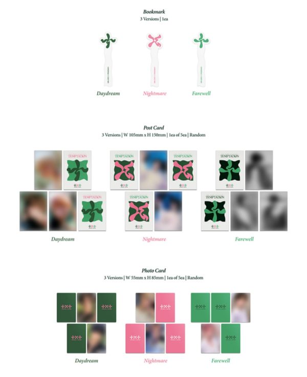 ALBUM THE NAME CHAPTER TEMPTATION "TXT" - Imagen 4