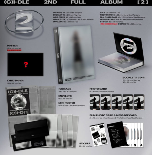 PREVENTA - ÁLBUM 2nd FULL “(G)I-DLE” - Imagen 2