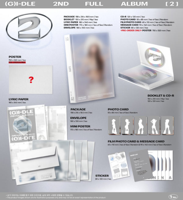 PREVENTA - ÁLBUM 2nd FULL “(G)I-DLE” - Imagen 3