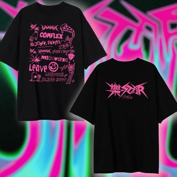 POLERA ROCK STAR "STRAY KIDS"