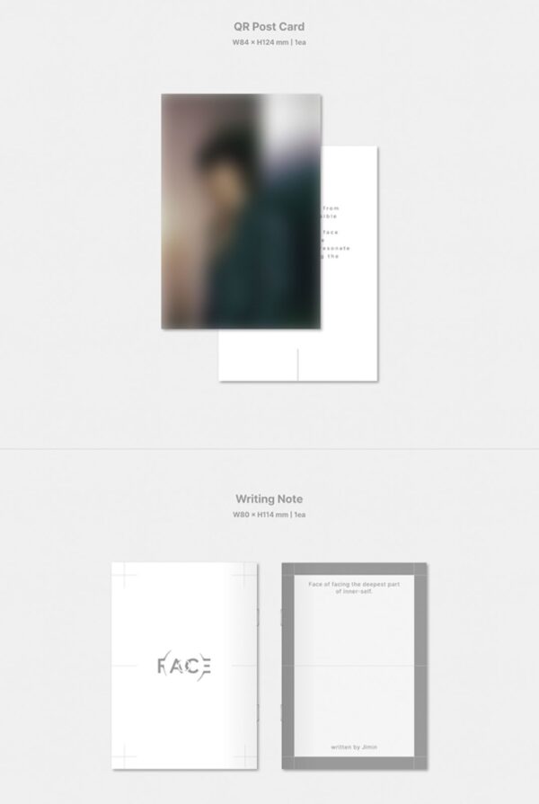 ALBUM FACE WEVERSE "JIMIN" - Imagen 7