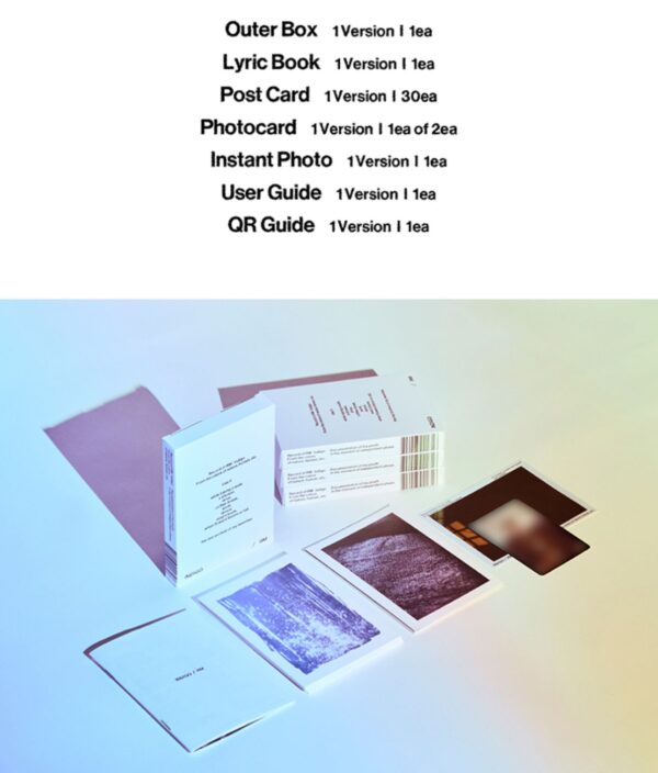 ALBUM INDIGO WEVERSE "RM" - Imagen 3