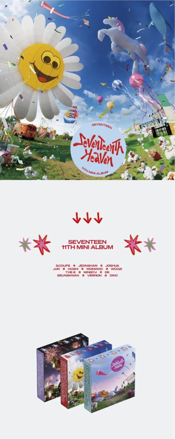 ALBUM SEVENTEENTH HEAVEN "SEVENTEEN" - Imagen 2