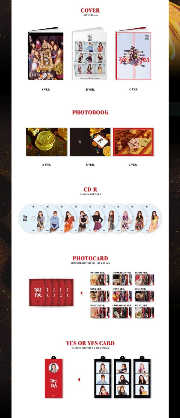 ALBUM YES OR YES "TWICE" - Imagen 2