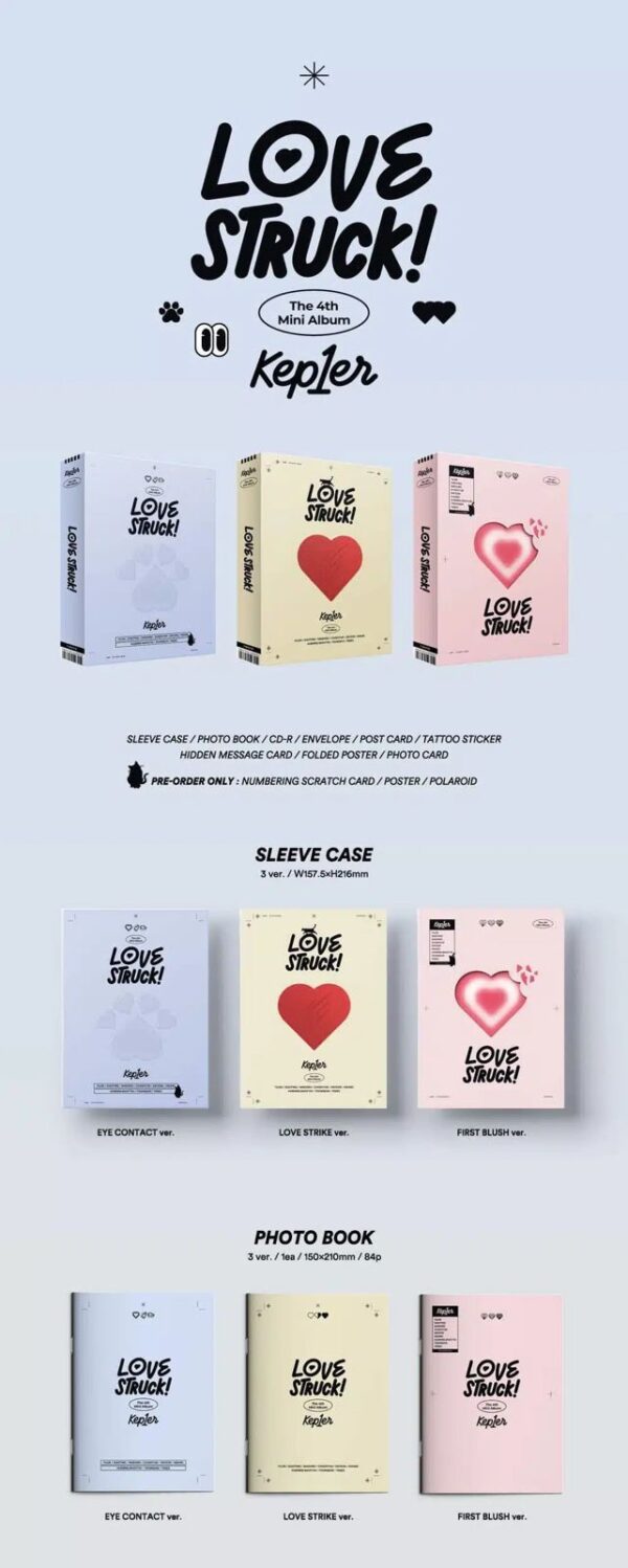 ALBUM LOVE STRUCK "KEP1ER" - Imagen 2
