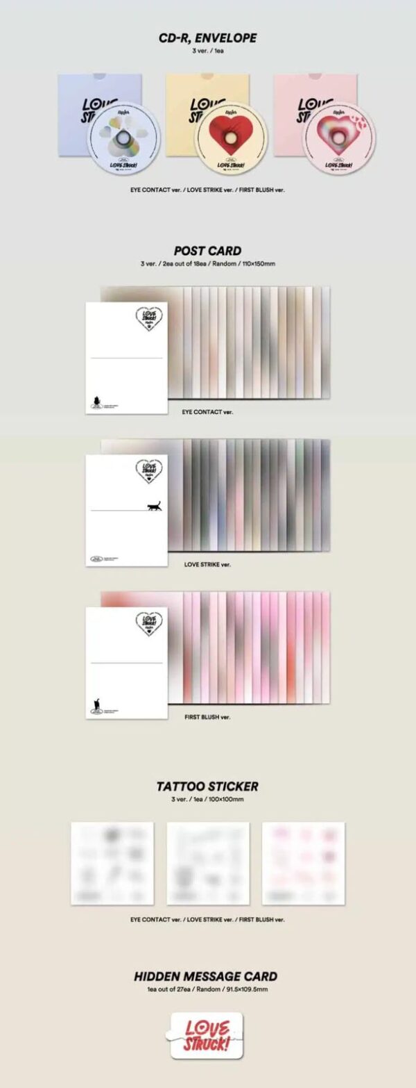 ALBUM LOVE STRUCK "KEP1ER" - Imagen 3