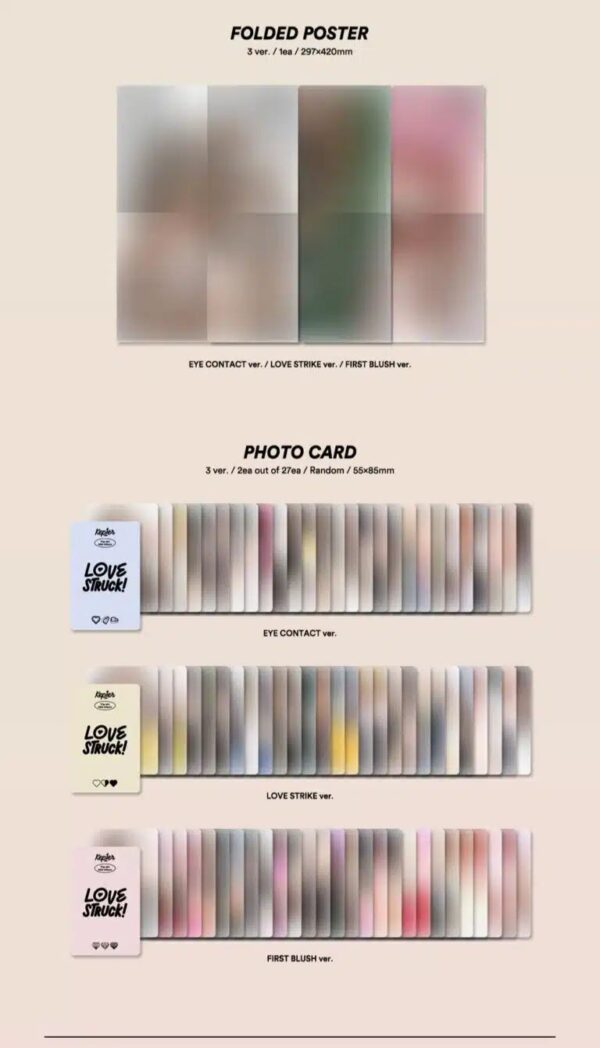 ALBUM LOVE STRUCK "KEP1ER" - Imagen 4