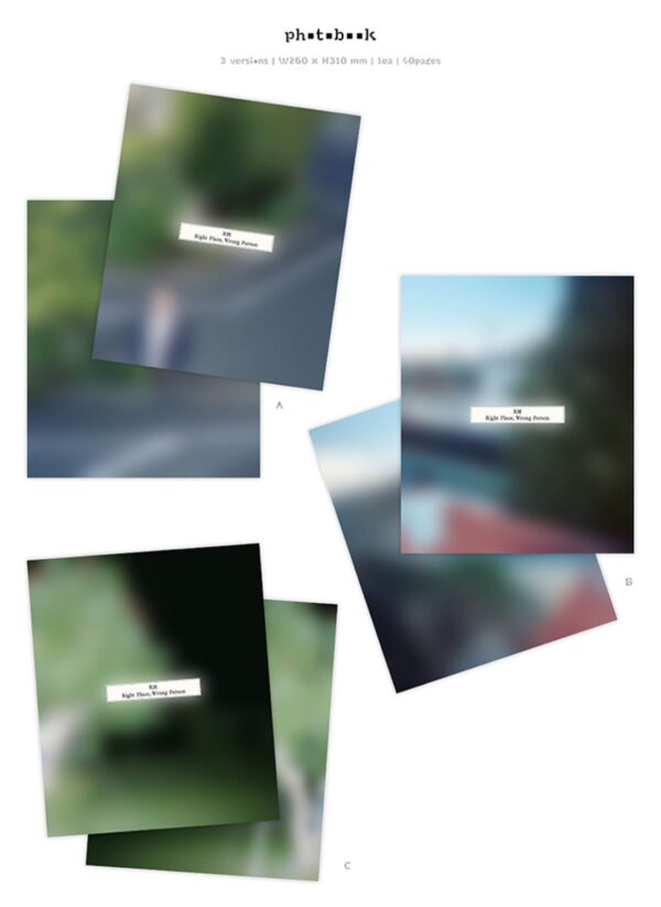 ALBUM RIGHT PLACE, WRONG PERSON "RM" - Imagen 5