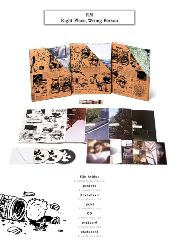 ALBUM RIGHT PLACE, WRONG PERSON "RM" - Imagen 2