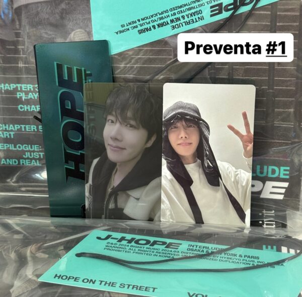SET DE PREVENTAS HOPE ON THE STREET “J HOPE”