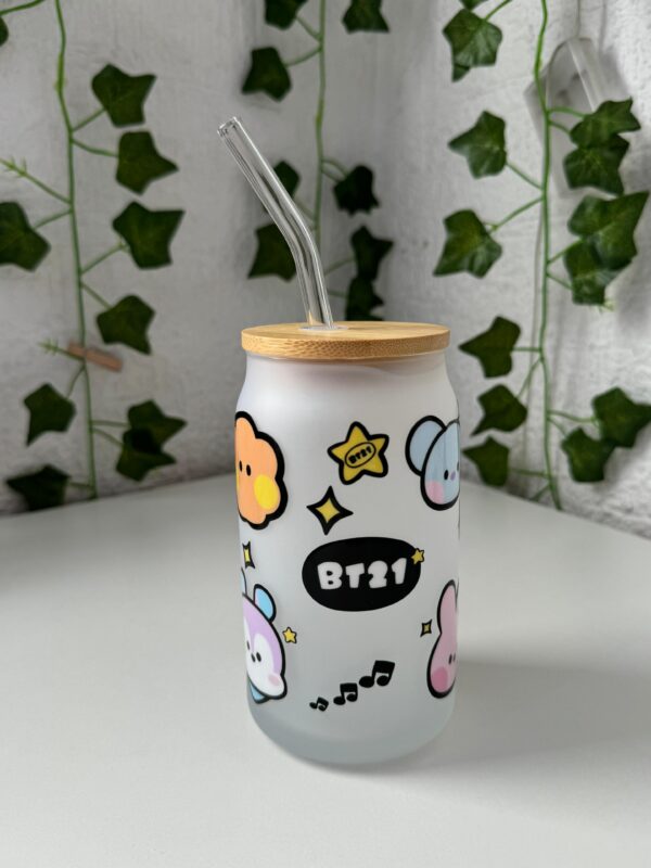VASOS DE VIDRIO BTS - Imagen 2