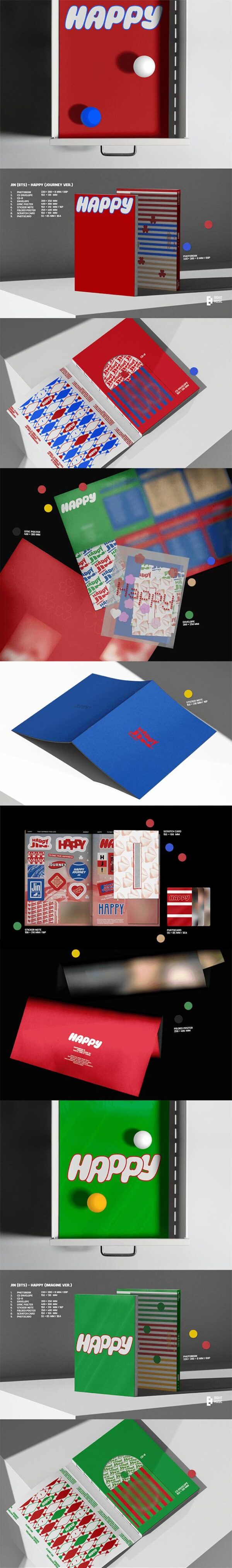 ALBUM HAPPY "JIN" - Imagen 2