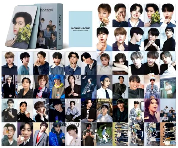 SET DE PHOTOCARD MONOCHROME BTS - Imagen 3