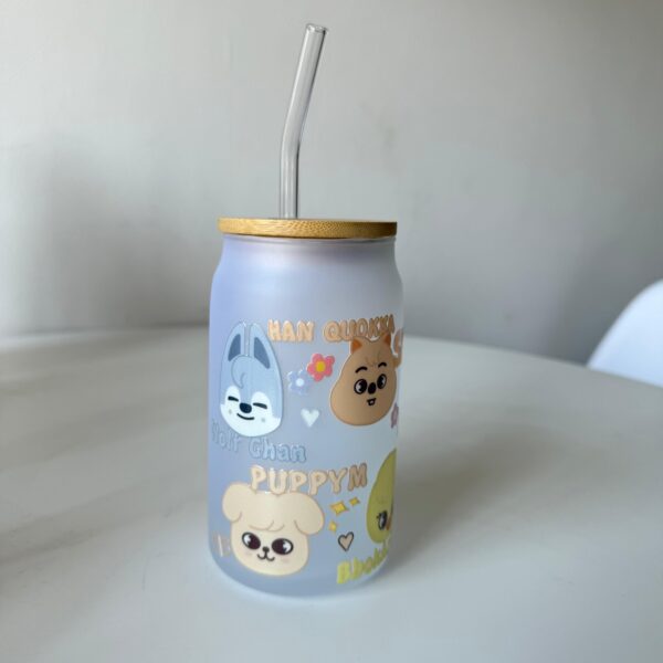 VASOS DE VIDRIO "STRAY KIDS" - Imagen 3