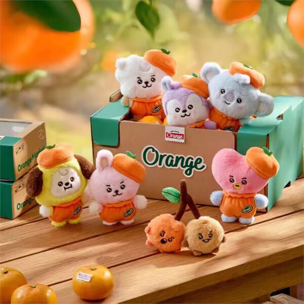 LLAVEROS BT21 ORANGE - Imagen 2