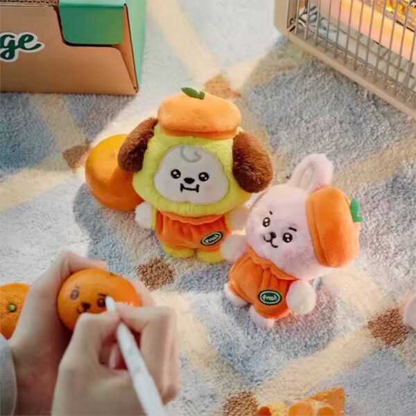 LLAVEROS BT21 ORANGE - Imagen 3