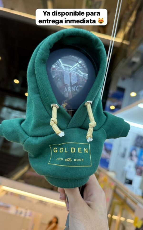 ARMY BOMB HOODIE JUNGKOOK GOLDEN - Imagen 2