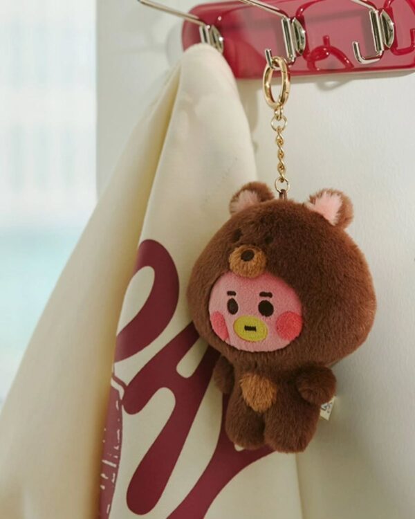 LLAVEROS DE BT21 FLUFFY - Imagen 2