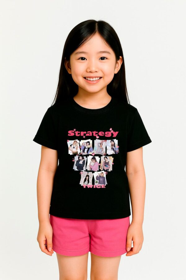 POLERA DE TWICE STRATEGY INFANTIL